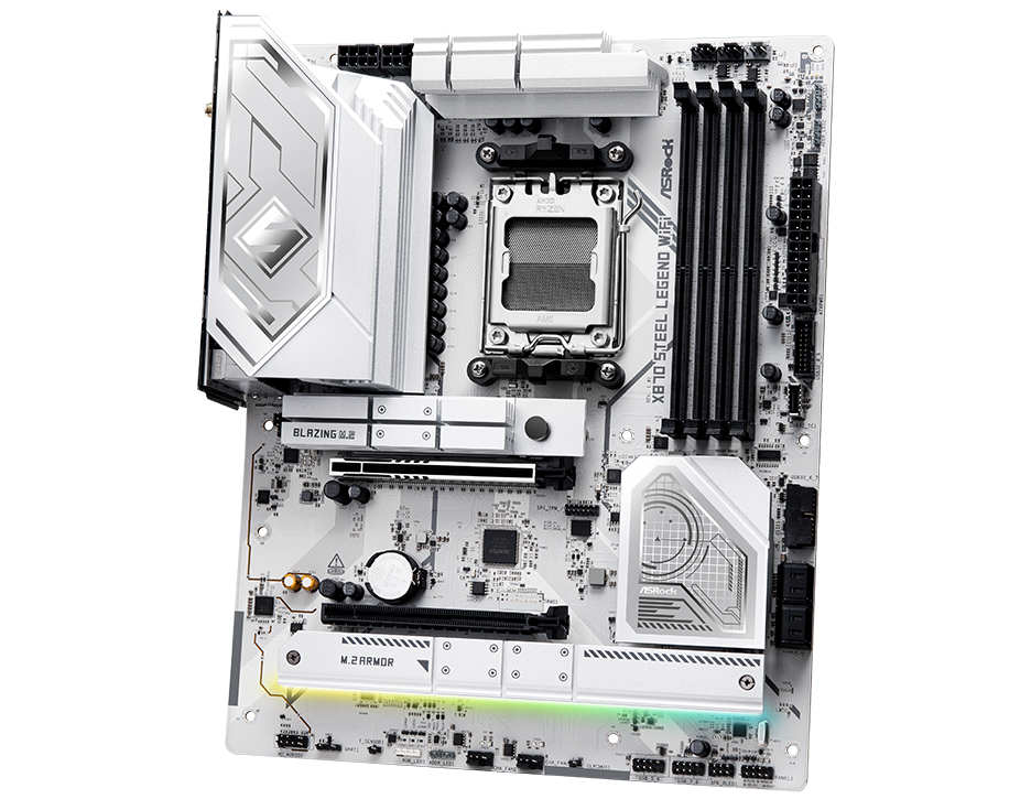 ASRock X870 STEEL LEGEND WIFI AM5 ATX Motherboard - Newegg.ca